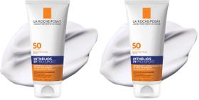 Protetor solar La Roche-Posay Anthelios SPF 50 resistente à água, pacote com 2 unidades Protetor solar La Roche-Posay Anthelios SPF 50 resistente à água, pacote com 2 unidades