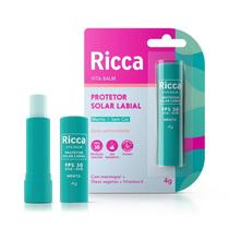 Protetor solar labial menta ricca fps30 blister 3803