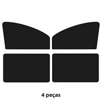 Protetor Solar Magnético Dupla Face Preto Para Carro, Cortinas De Janela Com Proteção UV Para O