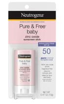 Protetor Solar Mineral Bastão Baby, FPS 50+, Neutrogena