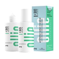 Protetor Solar Mineral Ollie FPS 50 Fluido Sem Fragrância 40g