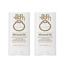 Protetor Solar Mineral Sun Bum FPS 50 Stick Facial 2 Unidades Protetor Solar Mineral Sun Bum FPS 50 Stick Facial 2 Unidades
