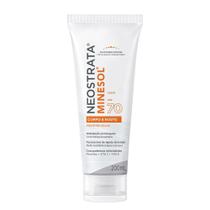 Protetor Solar Minesol NeoStrata Corpo e Rosto FPS 70 200ml Protetor Solar Minesol NeoStrata Corpo e Rosto FPS 70 200ml