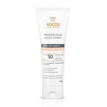 Protetor Solar Mousse Mineral Adcos FPS 50 Cor Nude 40g Protetor Solar Mousse Mineral Adcos FPS 50 Cor Nude 40g