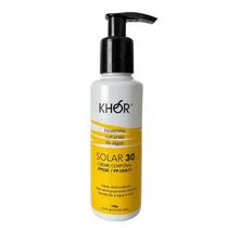 Protetor Solar Natural FPS30 PPD17 Frasco com Válvula Pump 140g Khor Protetor Solar Natural FPS30 PPD17 Frasco com Válvula Pump 140g Khor