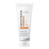 Protetor Solar Neostrata Minesol Corpo e Rosto Antioxidante FPS70 200ml