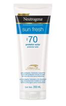 Protetor Solar Neutrogena Fps 70 Sun Fresh 1 Unidade De 200 Ml - Johnson & Johnson