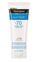Protetor Solar Neutrogena Fps 70 Sun Fresh 1 Unidade De 200 Ml Protetor Solar Neutrogena Fps 70 Sun Fresh 1 Unidade De 200 Ml