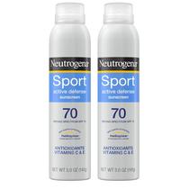 Protetor Solar Neutrogena Sport Active Defense FPS 70 (150ml - Pack com 2)