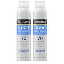 Protetor Solar Neutrogena Sport Active Defense FPS 70 (150ml x 2)