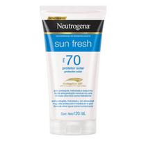 Protetor solar neutrogena sun fresh corpo e rosto fps30 com 200ml