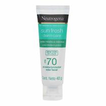 Protetor Solar Neutrogena Sun Fresh Derm Care Facial FPS70 Protetor Solar Neutrogena Sun Fresh Derm Care Facial FPS70