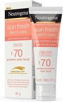 Protetor Solar Neutrogena Sun Fresh Derm Care FPS 70 Validade 30/06/2024