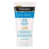 Protetor Solar Neutrogena Sun Fresh FPS 70 - 120ml Protetor Solar Neutrogena Sun Fresh FPS 70 - 120ml