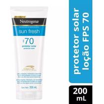 Protetor Solar Neutrogena Sun Fresh FPS 70 200ml