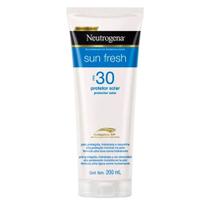 Protetor Solar Neutrogena Sun Fresh FPS30 Corpo E Rosto Oil Free 200ml
