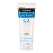 Protetor Solar Neutrogena Sun Fresh FPS50 Corpo E Rosto Oil Free 200ml