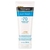 Protetor Solar Neutrogena Sun Fresh FPS70 Corpo E Rosto Oil Free 200ml Protetor Solar Neutrogena Sun Fresh FPS70 Corpo E Rosto Oil Free 200ml