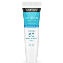 Protetor Solar Neutrogena Sun Fresh Hydro Boost Fps50 Sem Cor 40ml