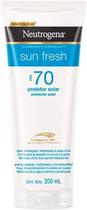Protetor solar neutrogena sunfres fps70 200ml Protetor solar neutrogena sunfres fps70 200ml