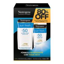 Protetor solar neutrogena sunfresh kit fps50 200ml + fps50 120ml