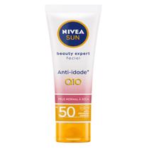 Protetor Solar Nívea Anti-Idade Pele Normal e Seca Facial FPS 50 50g