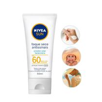 Protetor Solar Nívea Facial Sem Cor FPS 70 Toque Seco Não Oleoso 40ml
