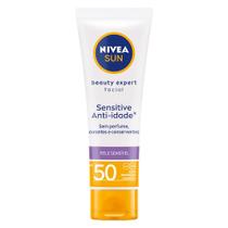 Protetor Solar Nivea Sun Beauty Expert 50gr Fps50 Sensitive Anti-idade