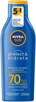 Protetor solar nivea sun fps70 200ml