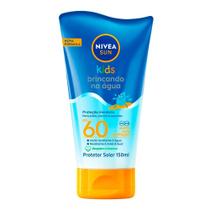 Protetor Solar Nivea Sun Kids Brincando na Água FPS60 150mL