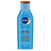 Protetor Solar Nivea Sun Protect & Bronze Fps15 200Ml