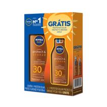 Protetor Solar Nivea Sun Protect & Bronze - FPS30 - Kit com 200ml + 100ml Nivea Sun 1 unidade