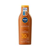 Protetor Solar Nivea Sun Protect e Bronze Fps30 200ml