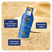 Protetor Solar Nivea Sun Protect e Hidrata FPS70 200ml