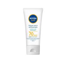 Protetor Solar Nivea Sun Toque Seco Anti Sinais 40ml fps 70