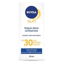 Protetor Solar Nivea Toque Seco Antissinais Fps30 50ml Val.2023