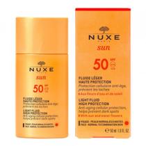Protetor Solar Nuxe Sun Light Fluid High Protection SPF50 50ml