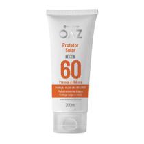 Protetor Solar OAZ FPS 60 Eurofarma 200ml toque seco transparente