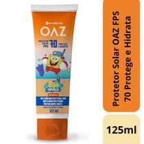 Protetor Solar Oaz Fps 70 Protege E Hidrata 125 Ml