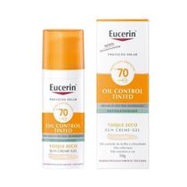 Protetor Solar Oil Control Tinted Claro Fps70 50G - Eucerin Protetor Solar Oil Control Tinted Claro Fps70 50G - Eucerin