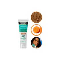 Protetor Solar Oil Free Com Cor Pele Morena Mais Negra Sunfresh FPS 70 40g Neutrogena Toque Seco