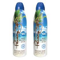 Protetor solar Panama Jack Continuous Spray SPF 100 155mL x2 Protetor solar Panama Jack Continuous Spray SPF 100 155mL x2