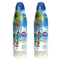 Protetor solar Panama Jack Continuous Spray SPF 75 155mL x2