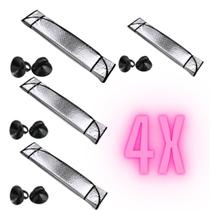 Protetor Solar Para-brisa Painel De Carro Corta Sol Quebra Tapa Para Carros Universal (130x60cm)