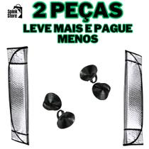 Protetor Solar Para-brisa Painel De Carro Corta Sol Quebra Tapa Para Carros Universal (130x60cm)