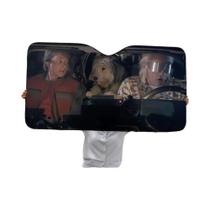 Protetor Solar Para Carro De Volta Ao Futuro, Visor Reutilizável De Alumínio Com Ventosas, Protetor