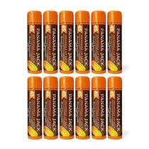 Protetor solar para lábios Panama Jack SPF 45 Broad Spectrum, pacote com 12 Protetor solar para lábios Panama Jack SPF 45 Broad Spectrum, pacote com 12