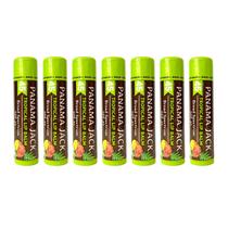 Protetor solar para lábios Panama Jack SPF 45 Broad Spectrum, pacote com 7 Protetor solar para lábios Panama Jack SPF 45 Broad Spectrum, pacote com 7