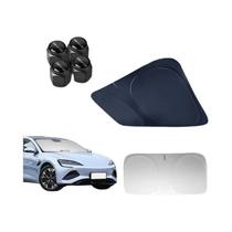 Protetor Solar Para Para-brisa De Carro Byd Seal 2023 2024, Dobrável, Cobertura Para Janela