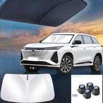 Protetor Solar Para Para-brisa De Carro Dobrável Com Bloqueio UV Para Changan CS75 plus